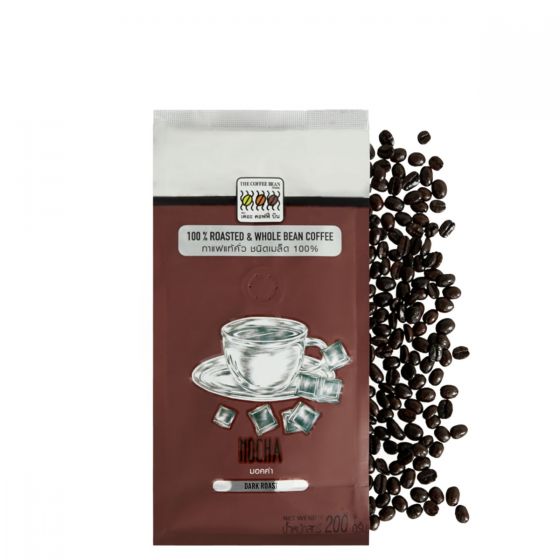Mocha เมล็ดกาแฟ สูตรมอคค่า The Coffee Bean Roasting 